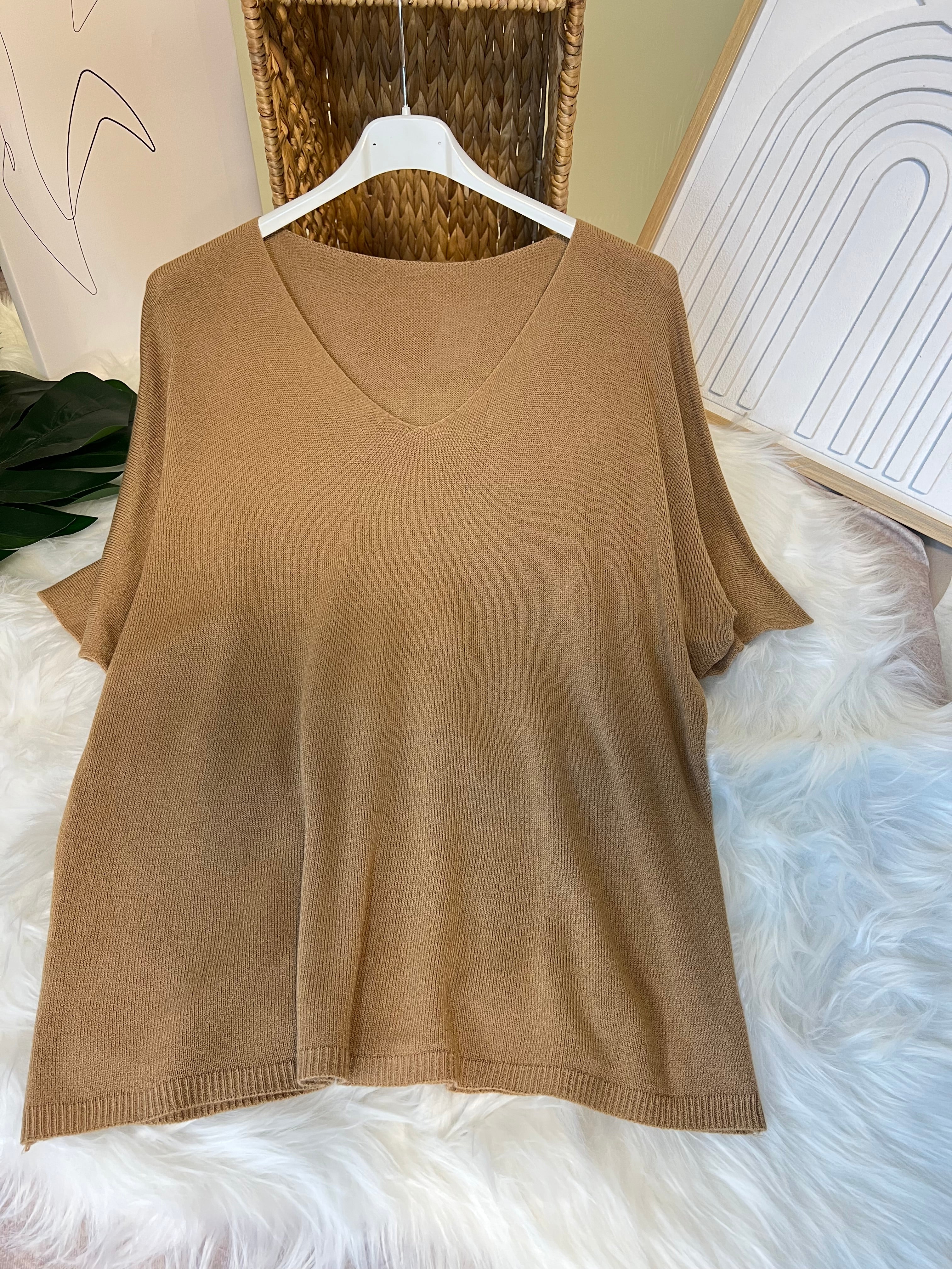 V-Ausschnitt Pullover für Damen - Komfortabel und Stilvoll - Perfekt für den Alltag und Freizeit