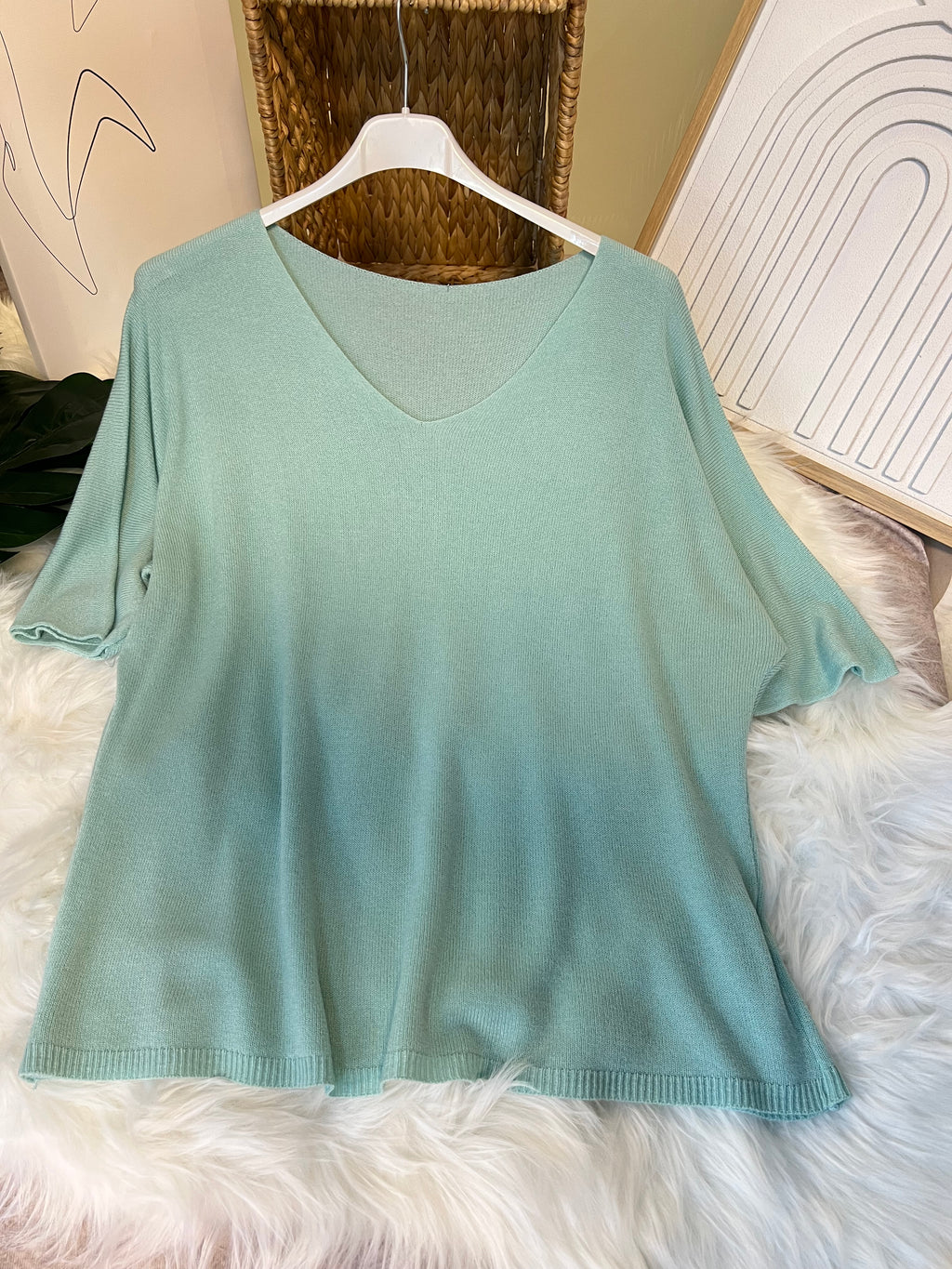 V-Ausschnitt Pullover für Damen - Komfortabel und Stilvoll - Perfekt für den Alltag und Freizeit