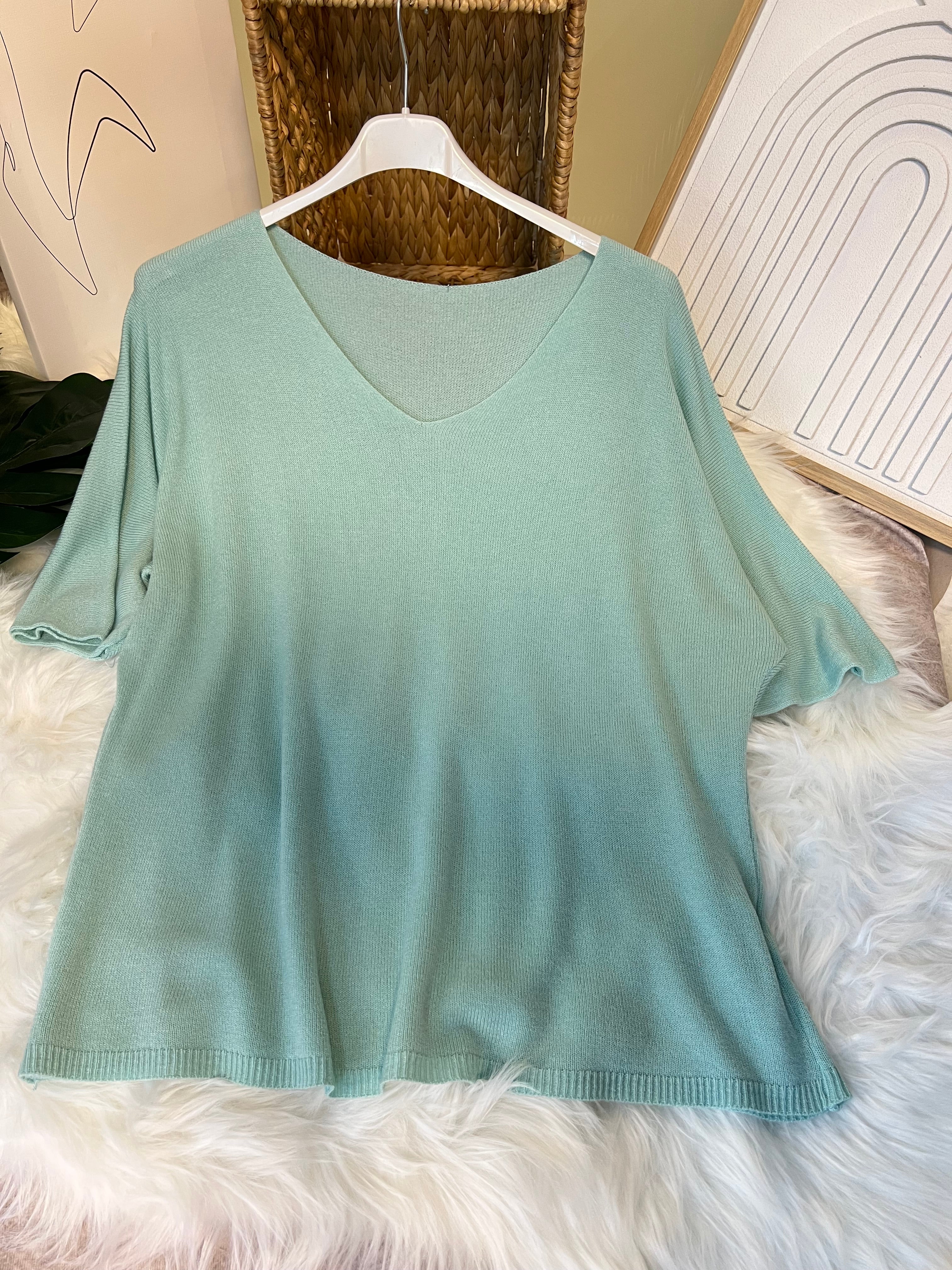 V-Ausschnitt Pullover für Damen - Komfortabel und Stilvoll - Perfekt für den Alltag und Freizeit