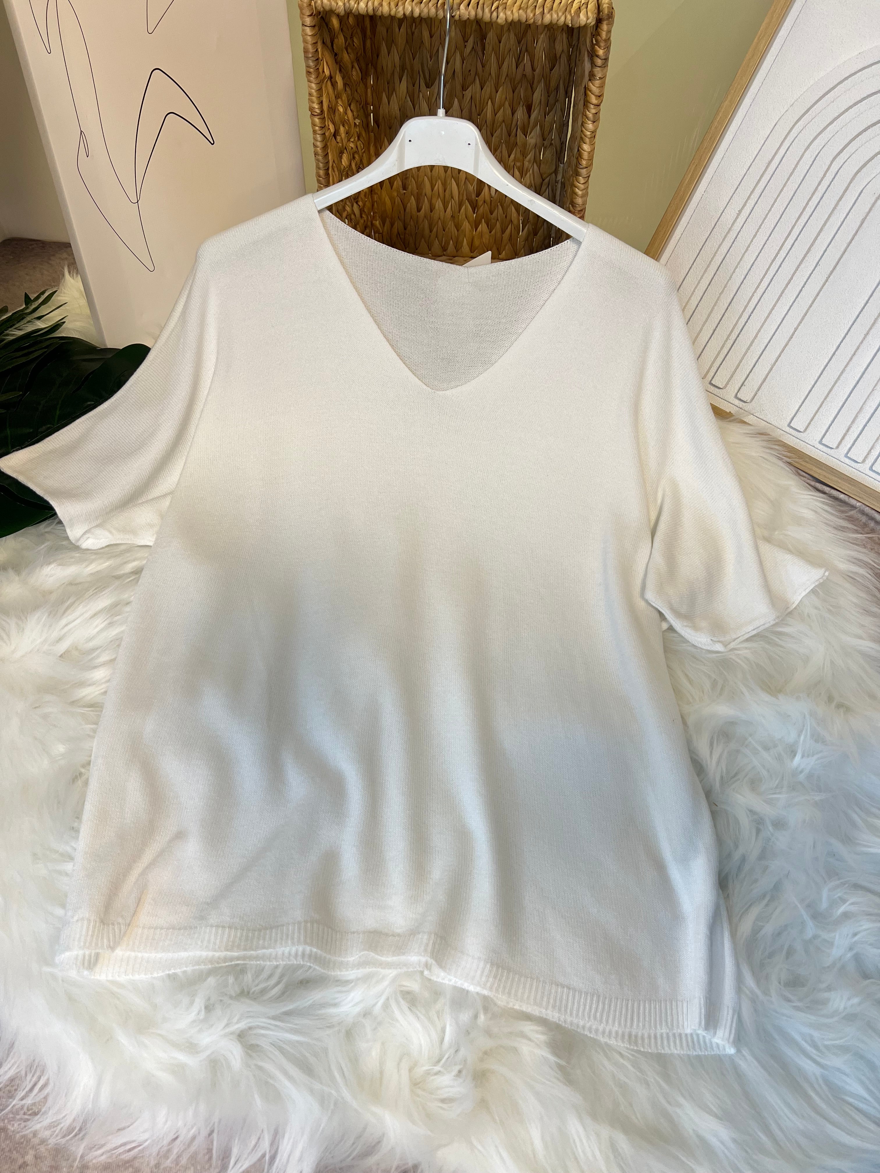 V-Ausschnitt Pullover für Damen - Komfortabel und Stilvoll - Perfekt für den Alltag und Freizeit