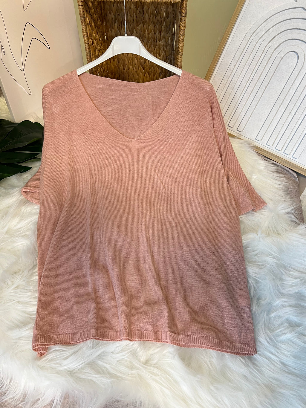 V-Ausschnitt Pullover für Damen - Komfortabel und Stilvoll - Perfekt für den Alltag und Freizeit