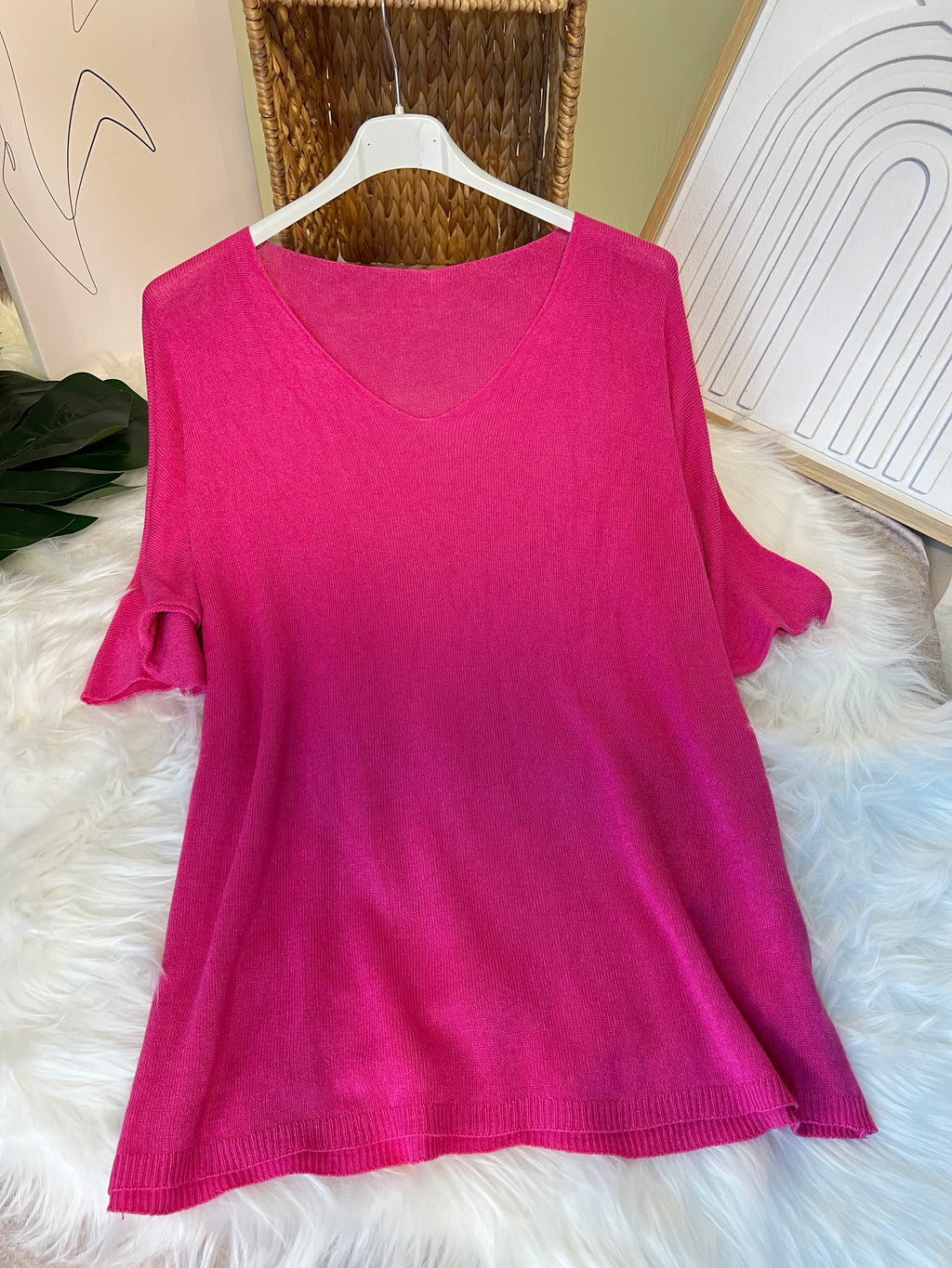 V-Ausschnitt Pullover für Damen - Komfortabel und Stilvoll - Perfekt für den Alltag und Freizeit