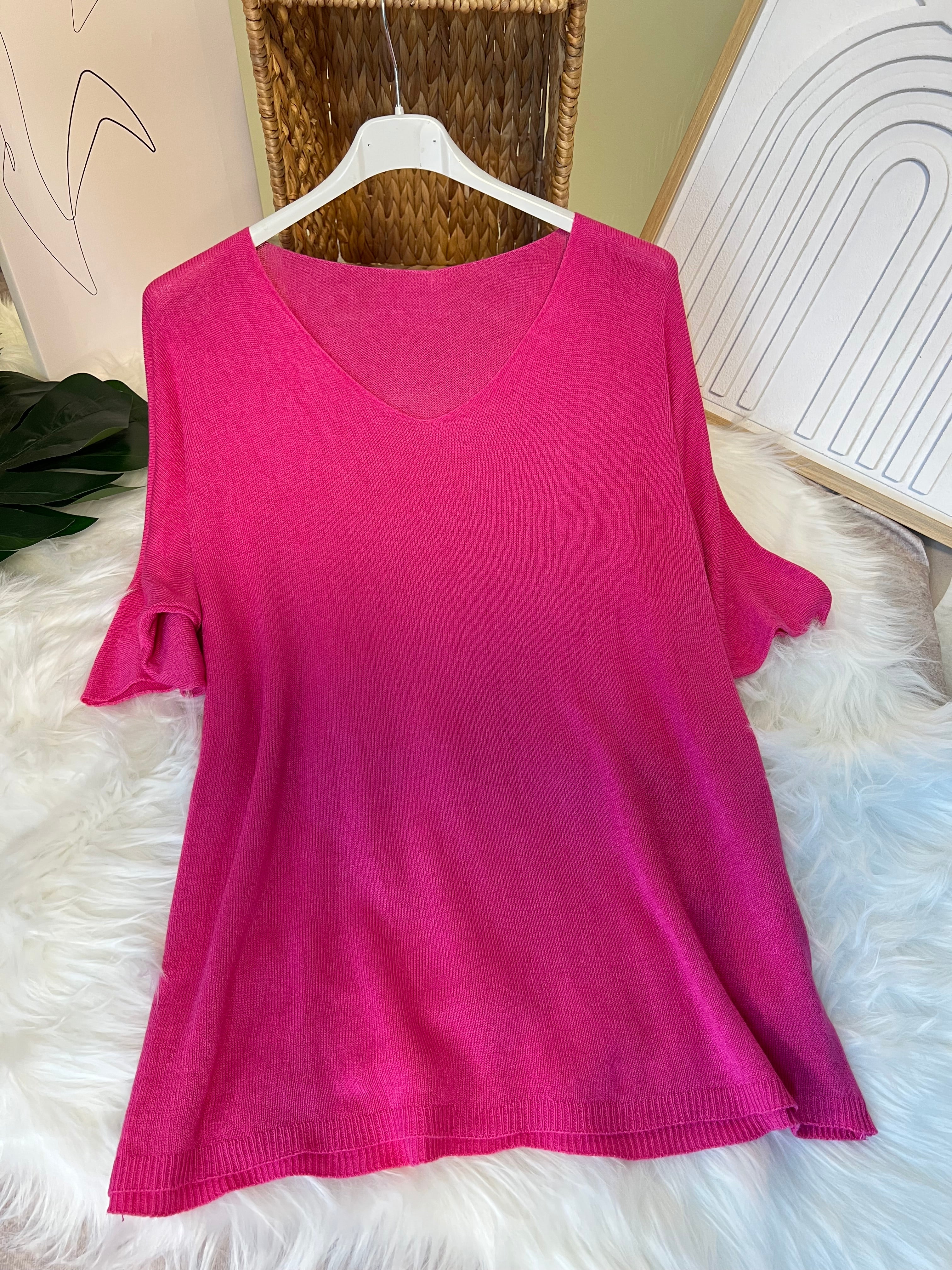 V-Ausschnitt Pullover für Damen - Komfortabel und Stilvoll - Perfekt für den Alltag und Freizeit