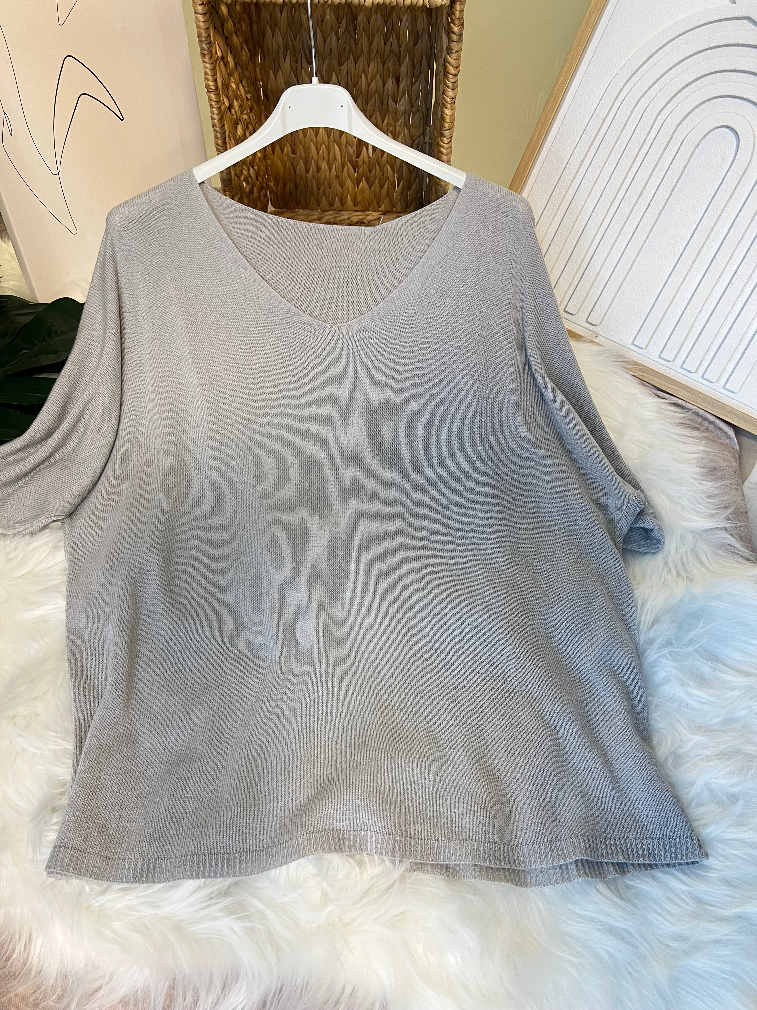 V-Ausschnitt Pullover für Damen - Komfortabel und Stilvoll - Perfekt für den Alltag und Freizeit