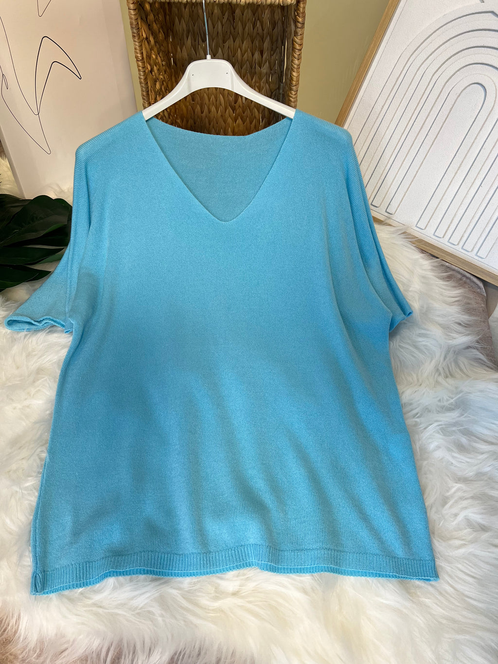 V-Ausschnitt Pullover für Damen - Komfortabel und Stilvoll - Perfekt für den Alltag und Freizeit