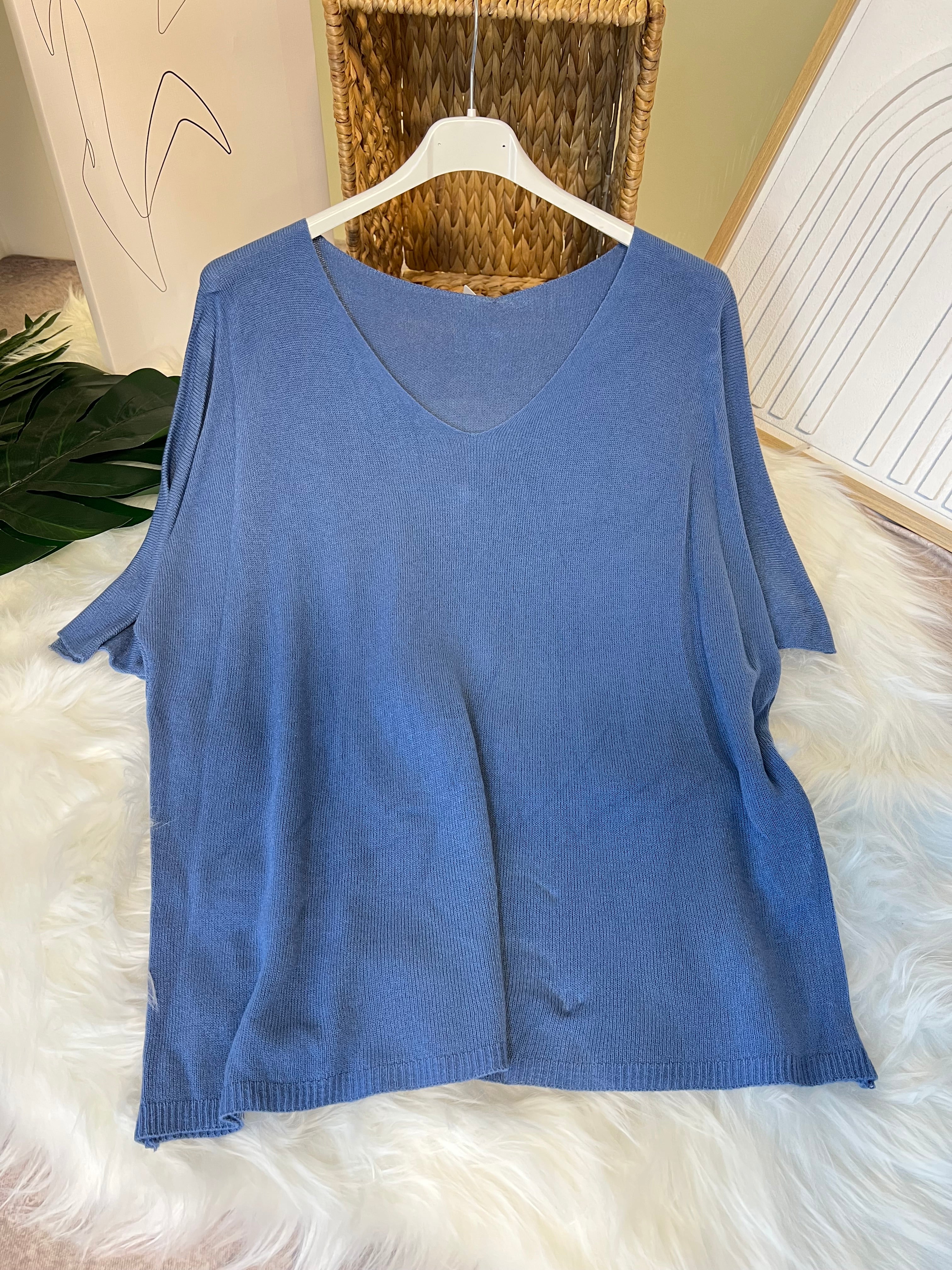 V-Ausschnitt Pullover für Damen - Komfortabel und Stilvoll - Perfekt für den Alltag und Freizeit